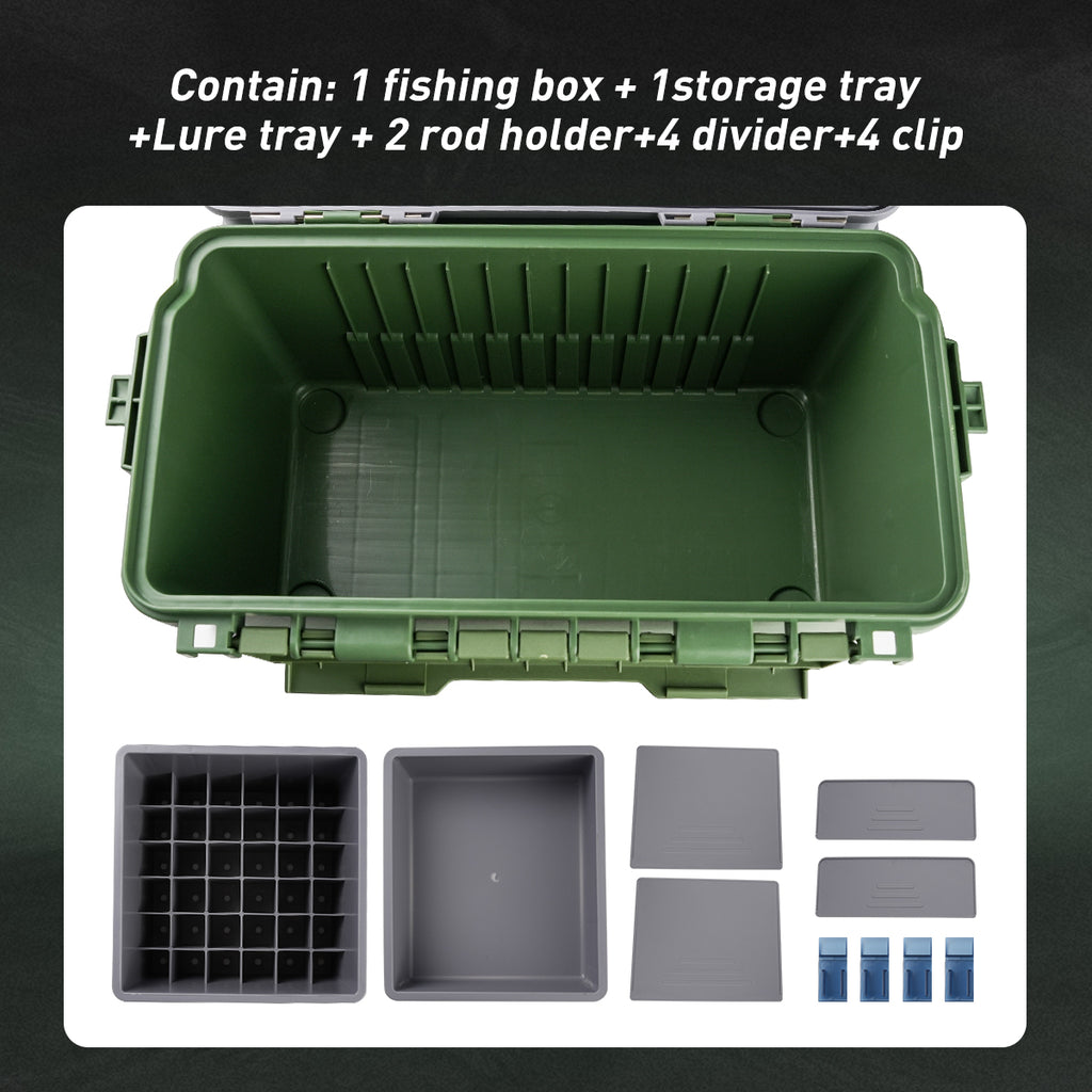 Multifunctional-Large-Capacity Fishing Toolbox